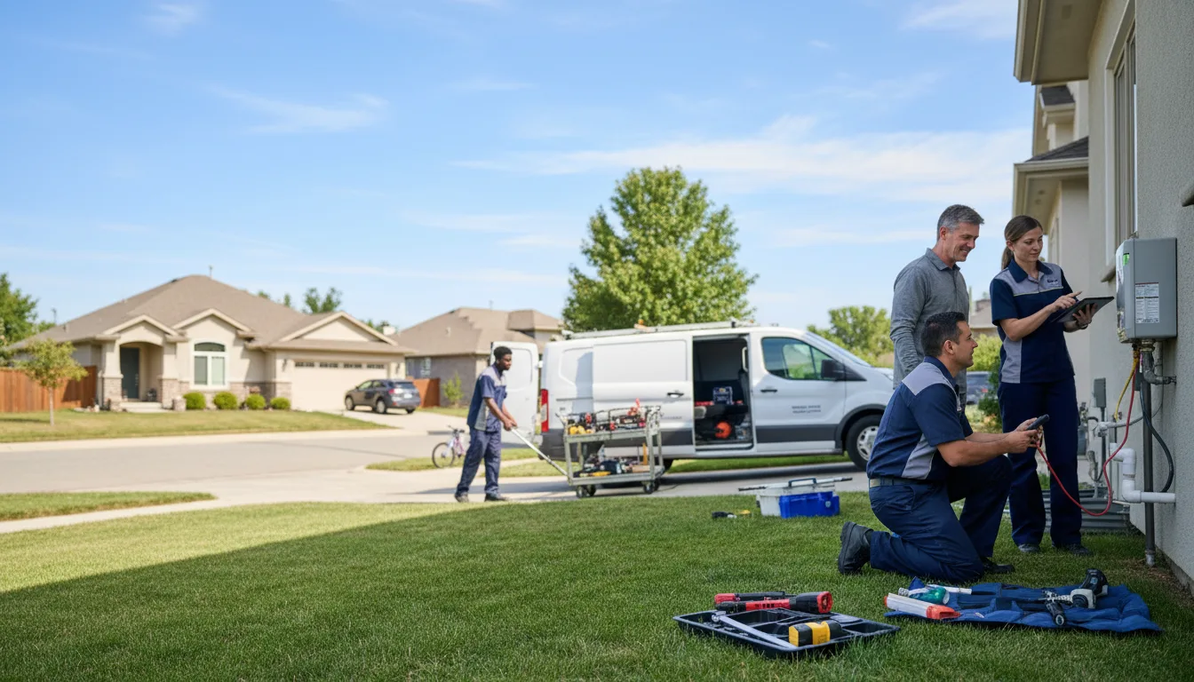 Professional Outdoor Tankless Water Heater Installation in Wana, WV